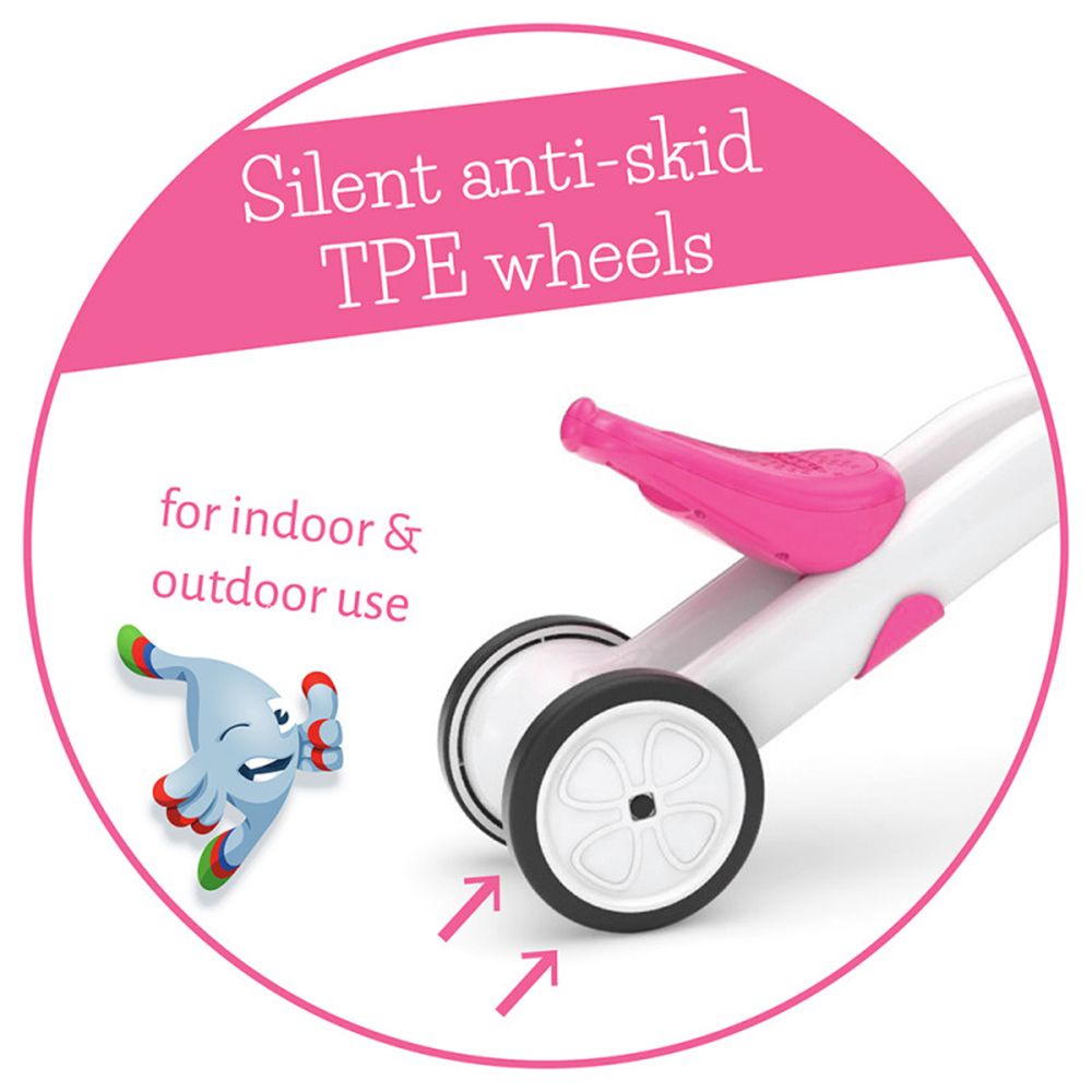 Колело за балансиране 2 в 1, Bunzi, розово