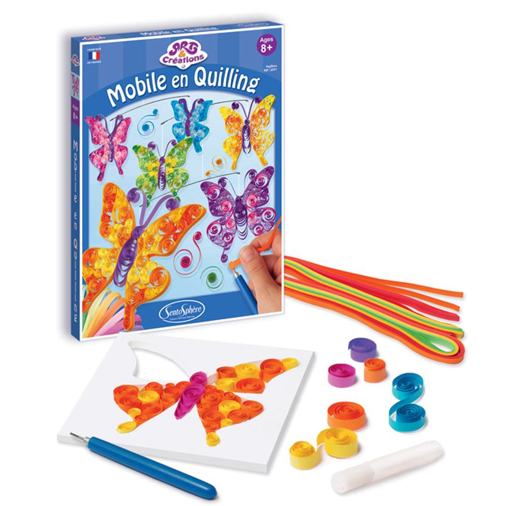 Комплект за квилинг, Пеперуди