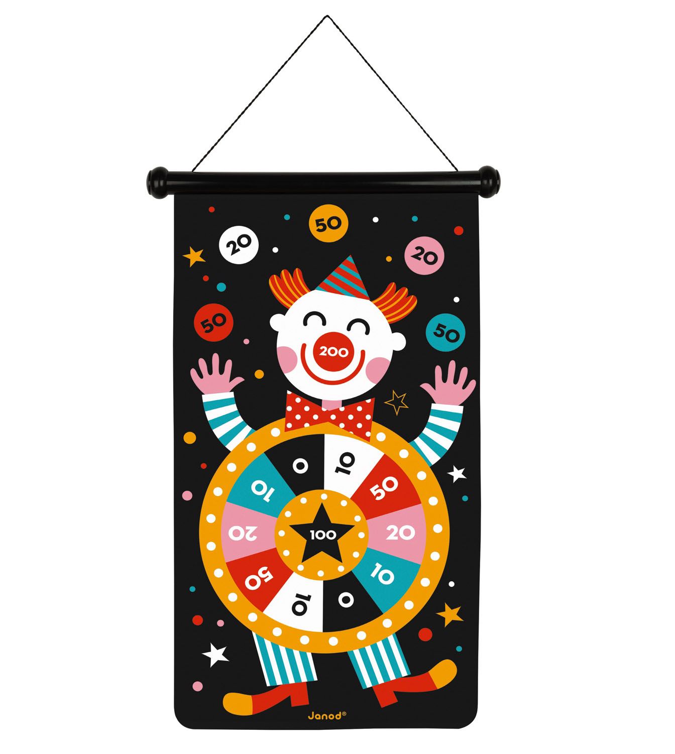 Магнитен дартс, Клоун