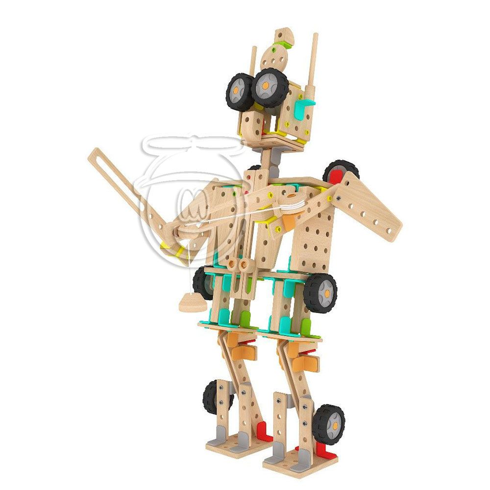 Дървен конструктор в кутия, 500 части