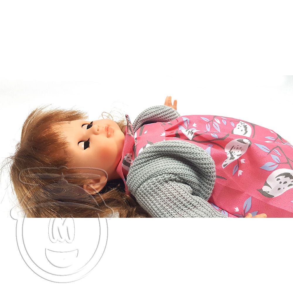 Кукла Рина с розова рокля, говори на български език