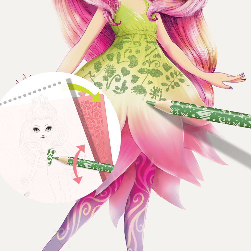 Творческа книга за рисуване, Петулия