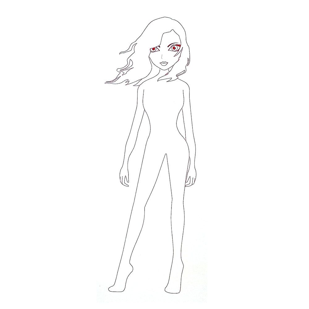 Книжка за рисуване със стикери и шаблони, Диско момичета