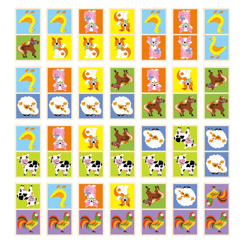 Дървено домино, Фермата