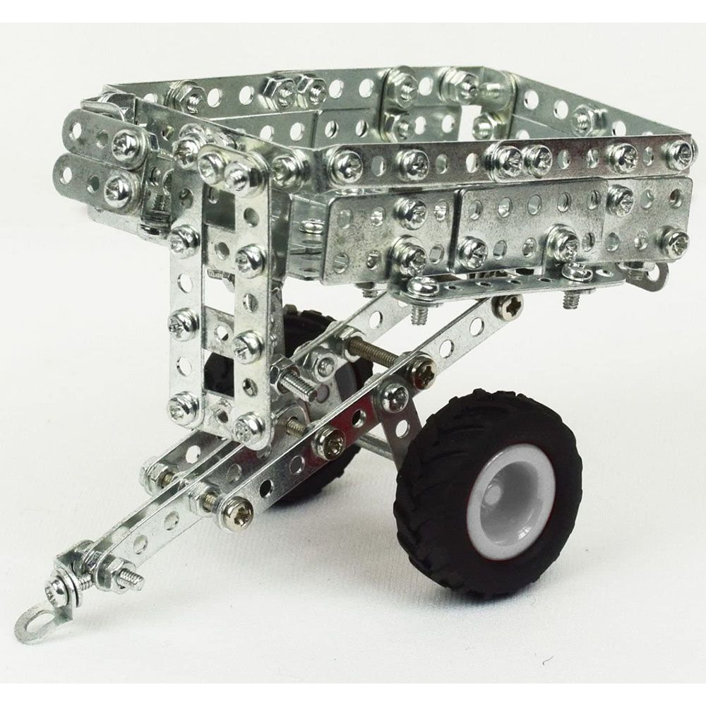 Метален конструктор, Micro, Massey Ferguson с ремарке