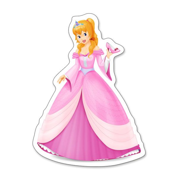 Красиви принцеси, пъзел с 4, 5, 6 и 7 части