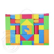 Конструктор с меки части, 46 елемента