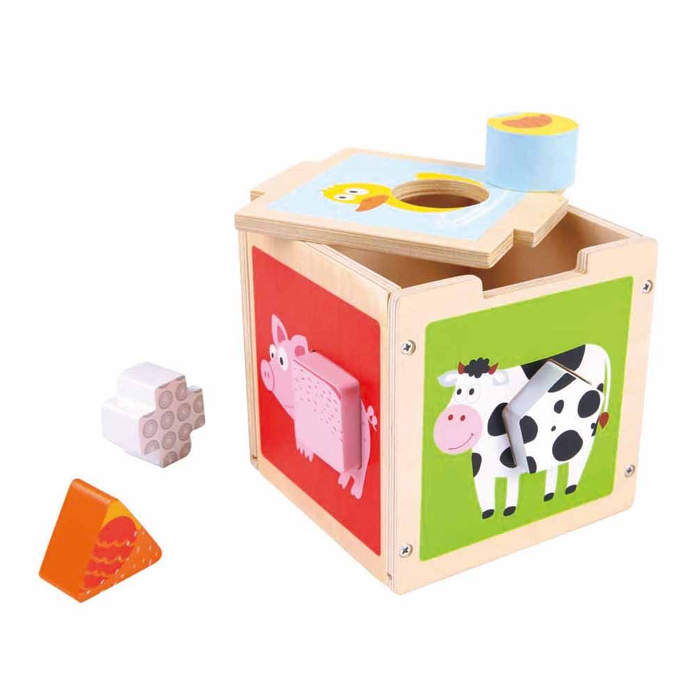 Lelin Toys, Дървен сортер, Ферма