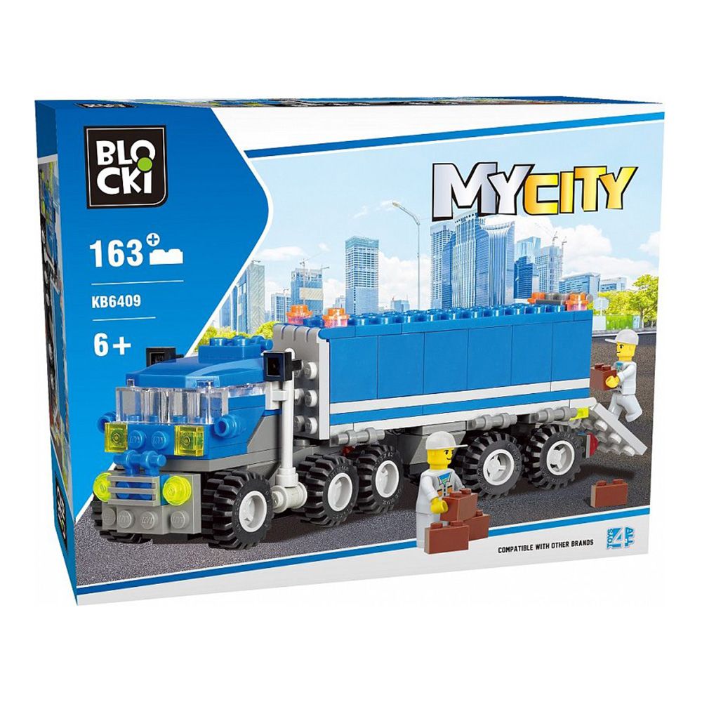 Blocki, Конструктор Влекач с полуремарке, 163 части