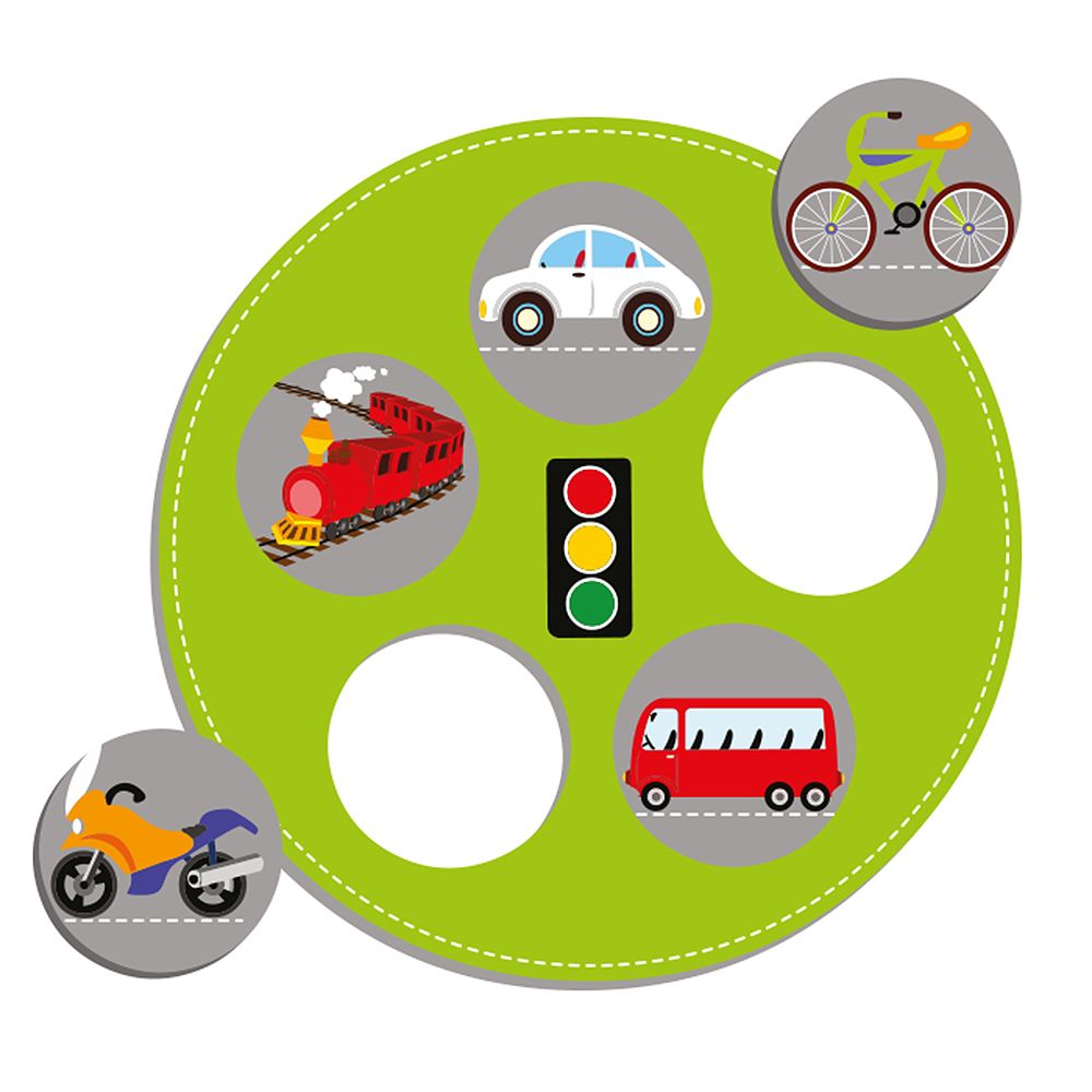 Образователна игра, Аз уча превозните средства