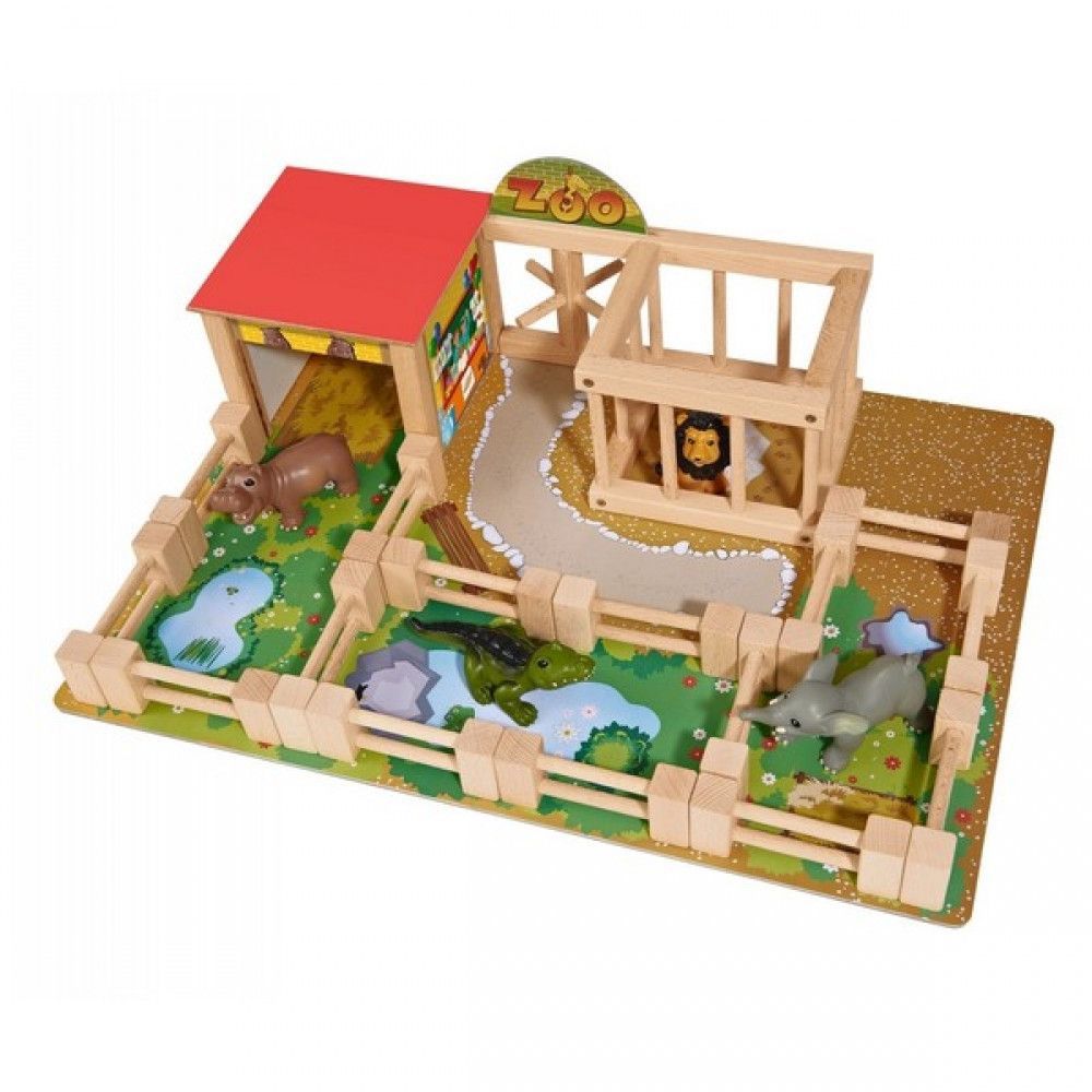 Eichhorn, Дървен зоопарк със животни, 22 части