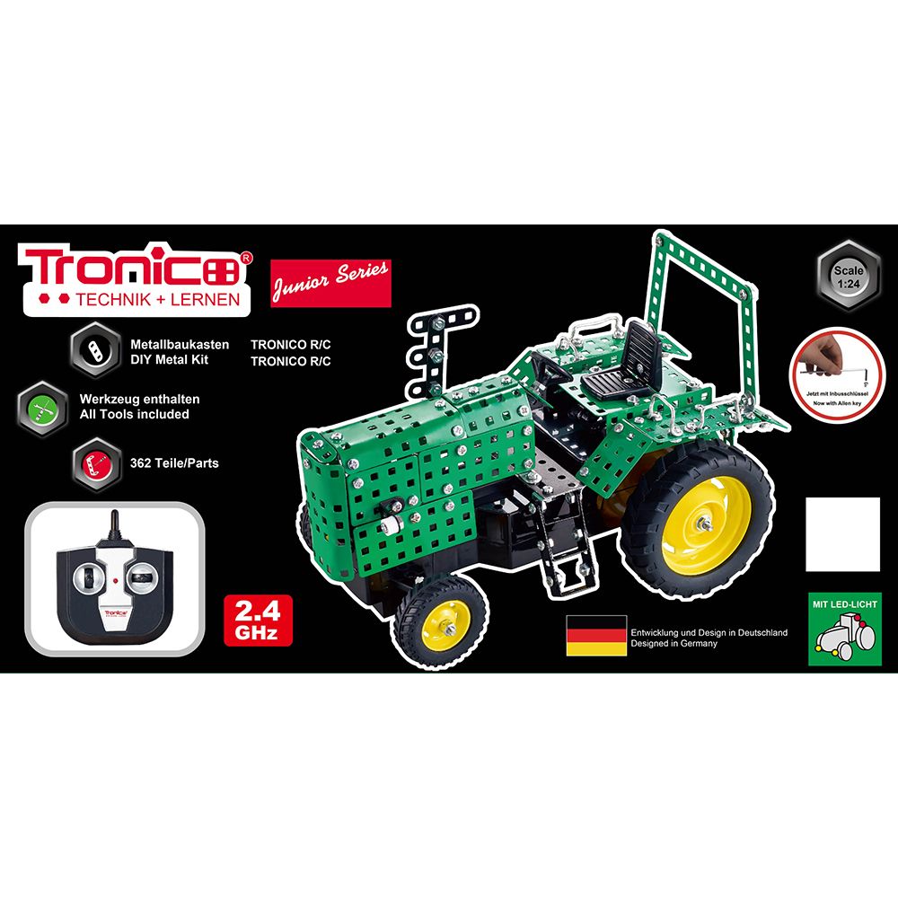 Метален конструктор, Трактор с РК, Bautz 240