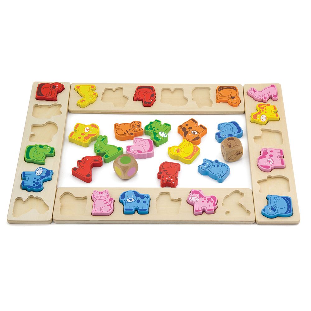 Viga toys, Дървена игра, Карнавалът на животните