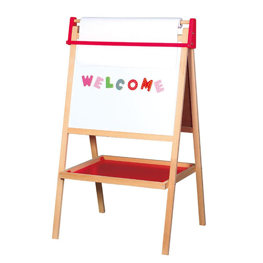 Lelin Toys, Двустранна дъска за писане, с руло хартия