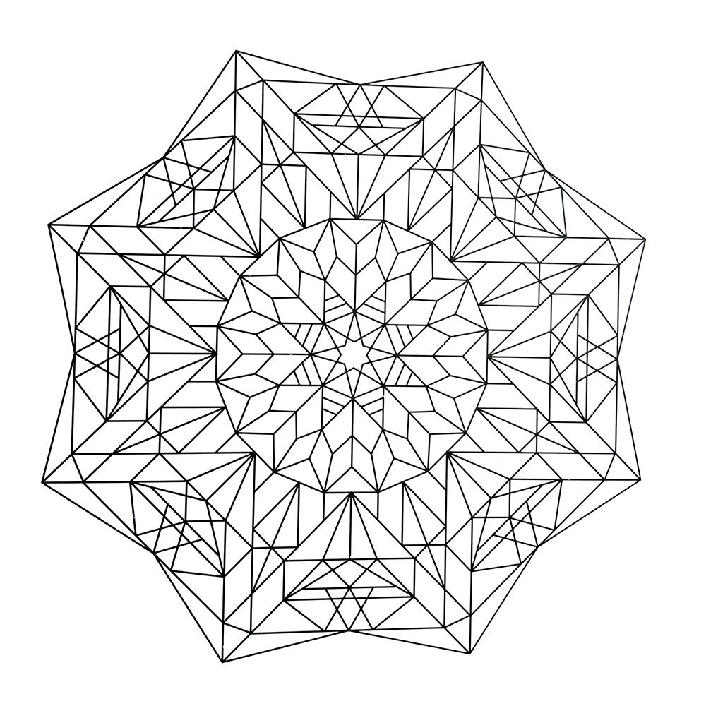 Книжка за оцветяване, Мандали II