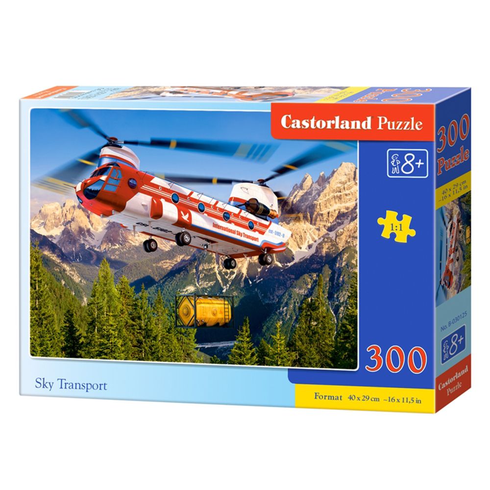 Castorland, Транспорт в небето, пъзел 300 части