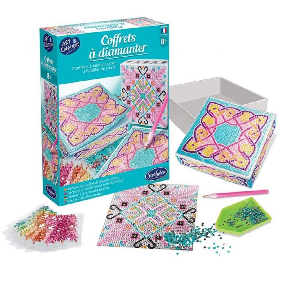 Създай сама кутийка за бижута,с камъчета