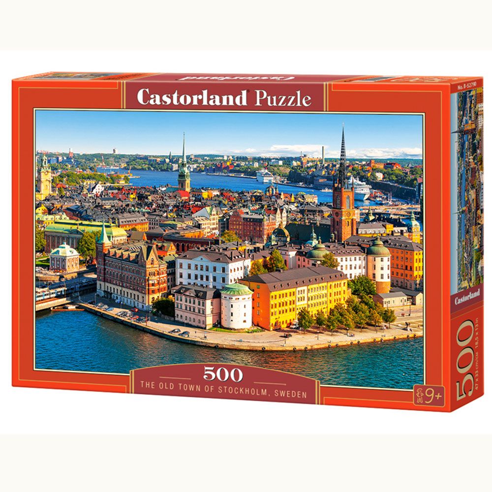 Castorland, Стокхолм - старият град, Швеция, пъзел 500 части