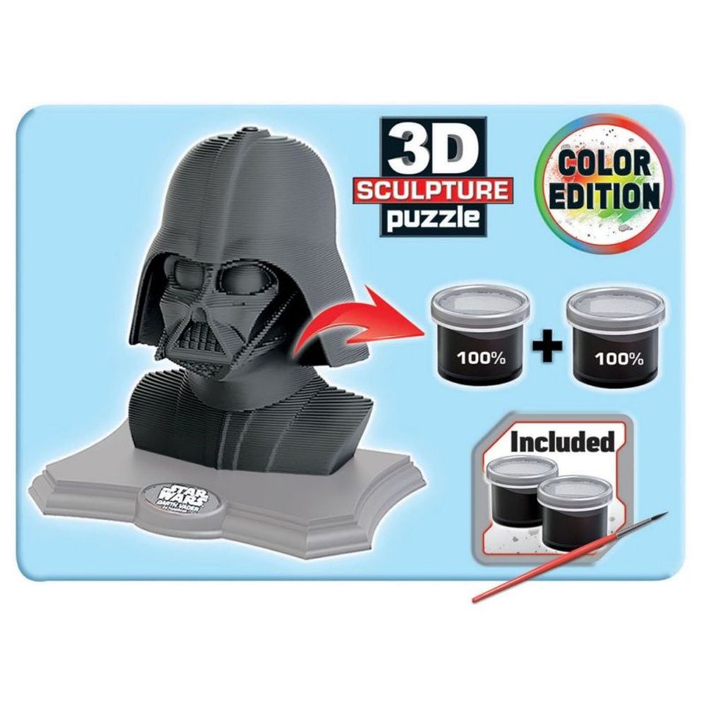 Междузвездни войни, Дарт Вейдър, 3D пъзел за оцветяване, 160 части