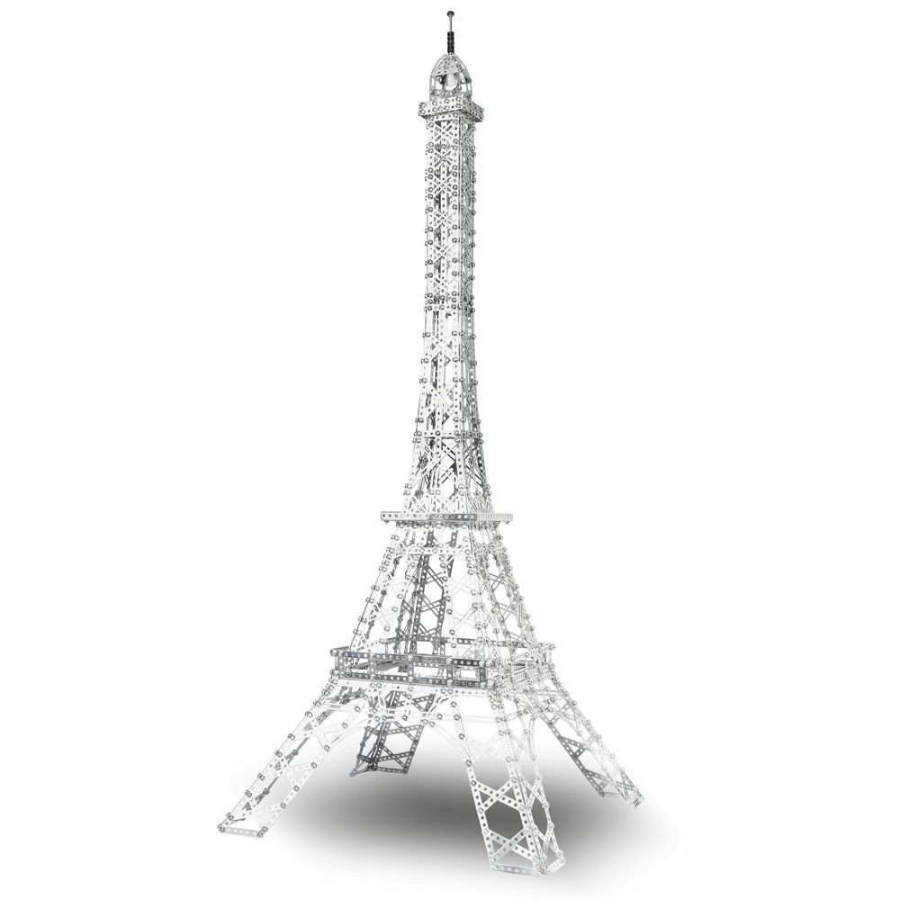 Метален конструктор, Айфелова кула Deluxe - 125 см, 200 части, по поръчка