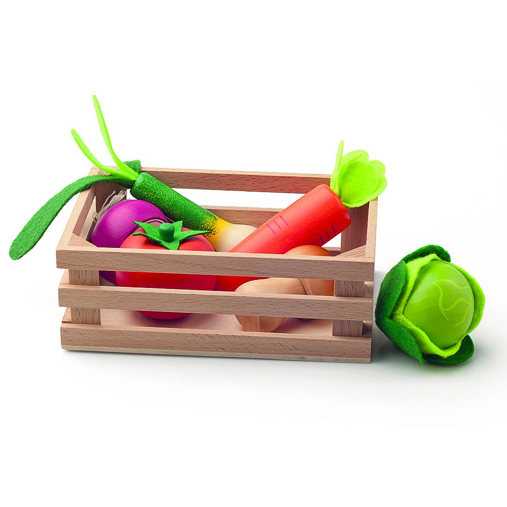 Woodyland, Щайга със дървени зеленчуци