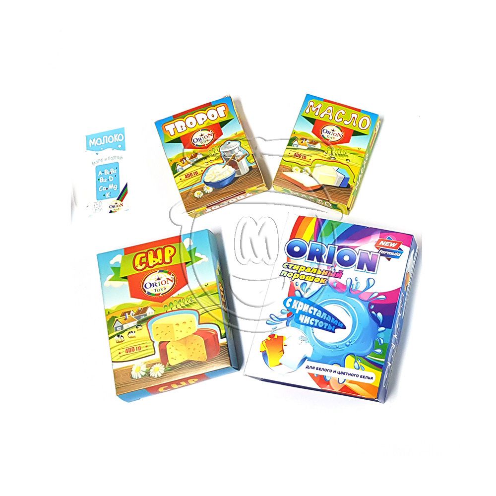 Комплект кошница с продукти, Супермаркет, 23 части