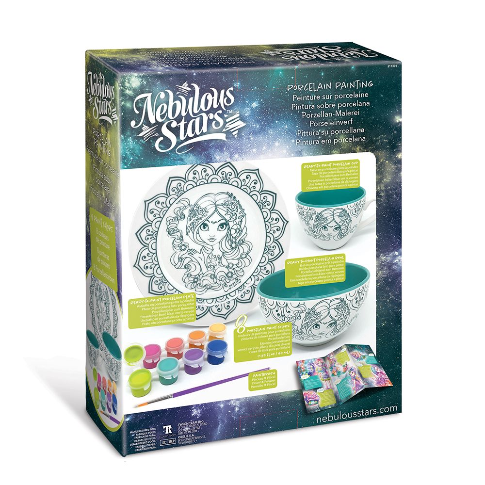 Нарисувай сама порцеланов комплект за закуска, Коралия