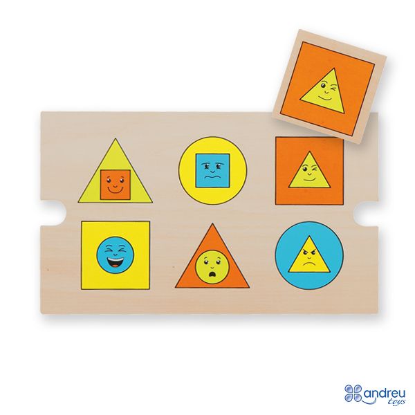 Форми, цветове и емоции, игра асоциации