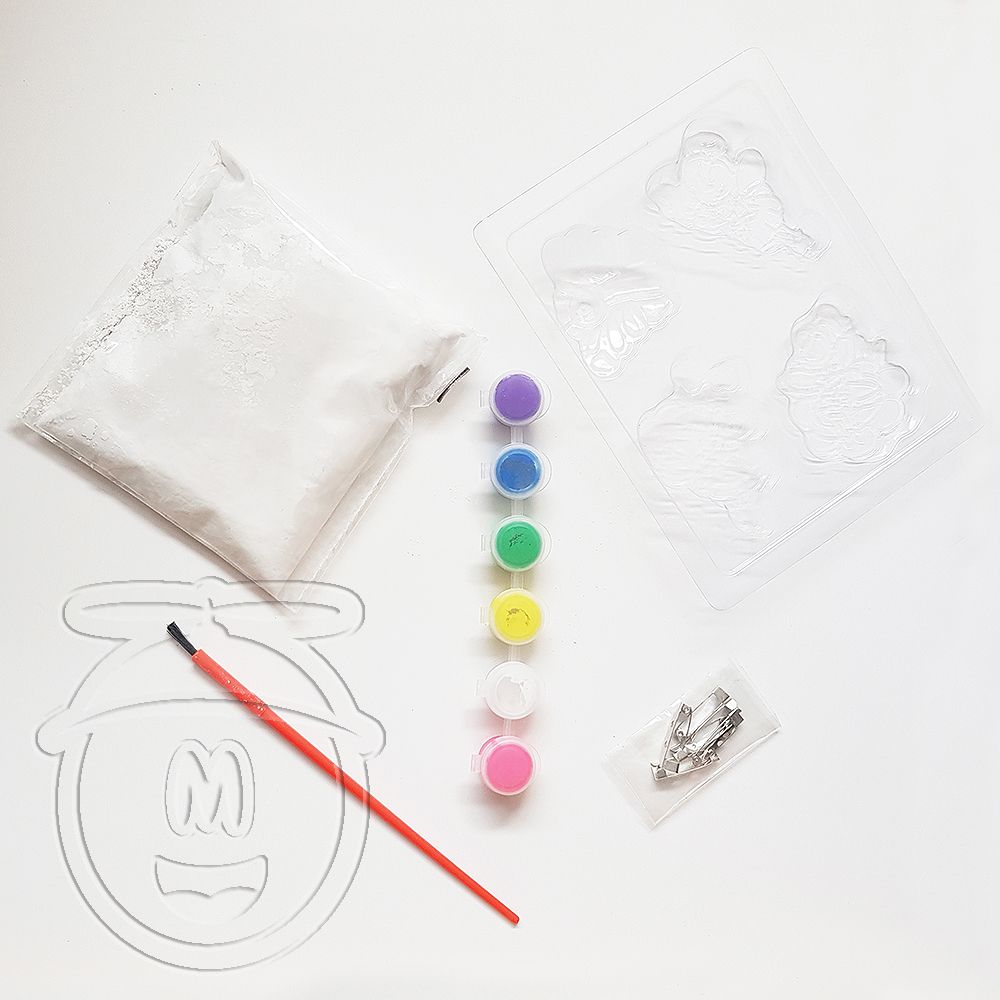 Направи сам гипсови значки Феи