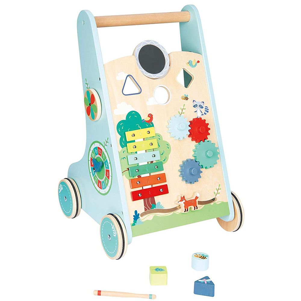 Бебешка проходилка, с часовник и активности - Гора