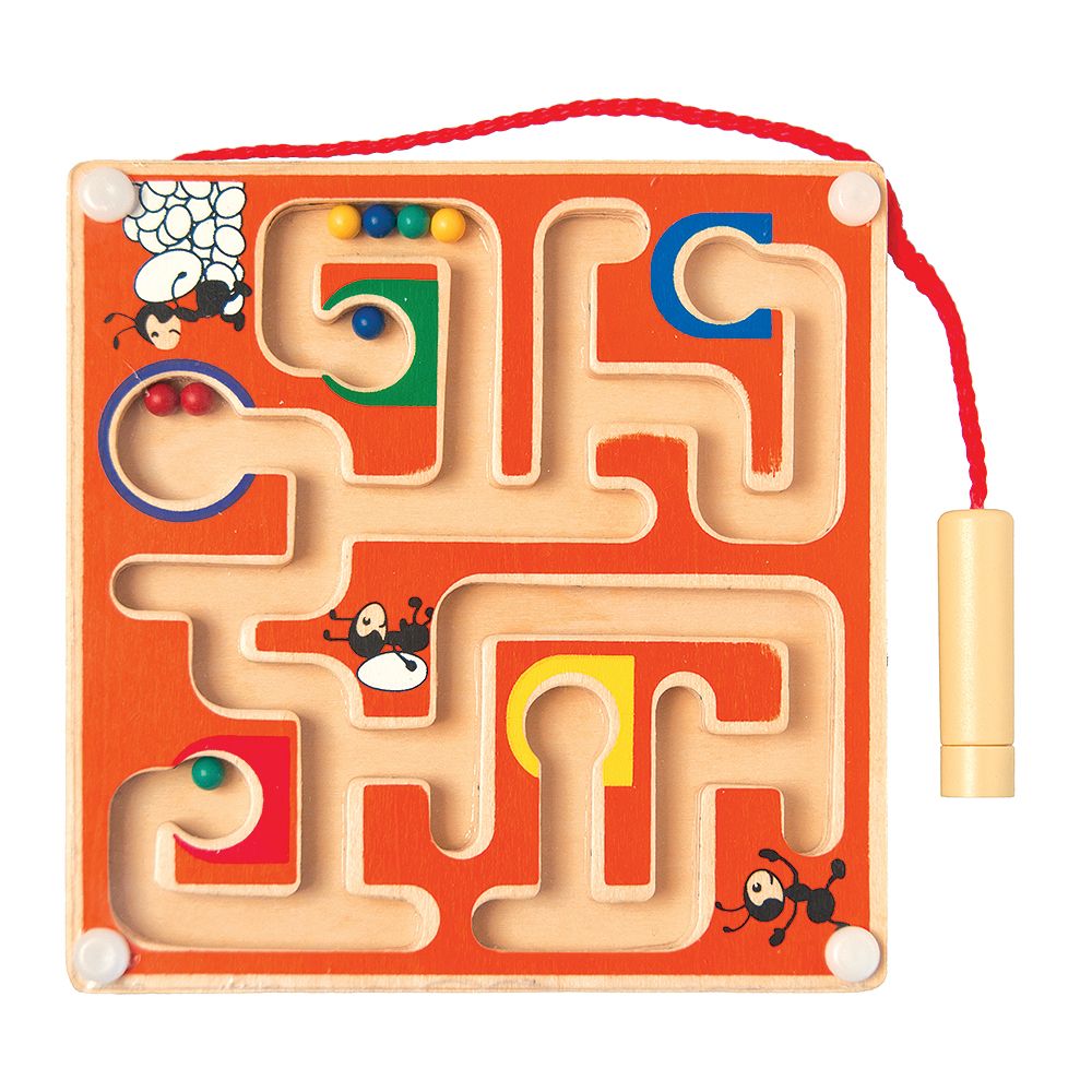 Woodyland, Дървен лабиринт с топчета, оранжев