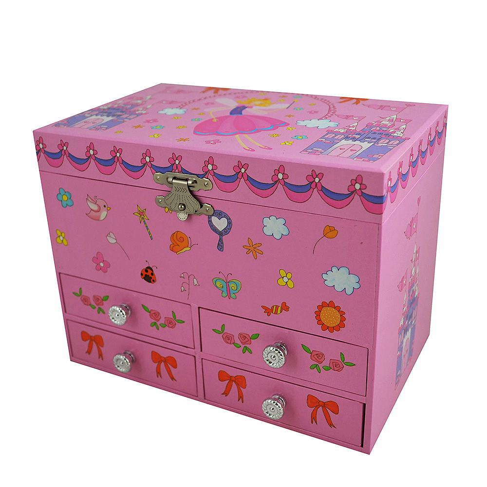 Trousselier, Музикална кутия с чекмеджета, Замъкът на феята