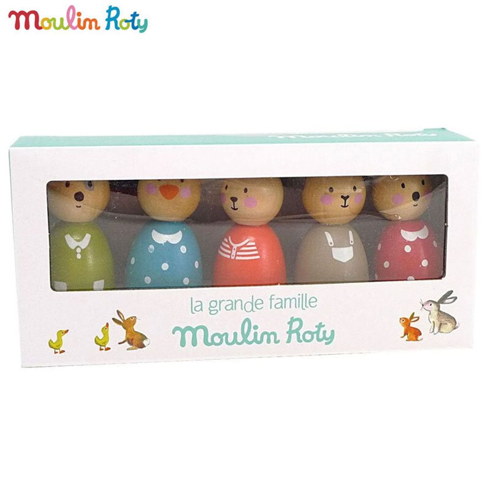 Семейство дървени кукли, Животни