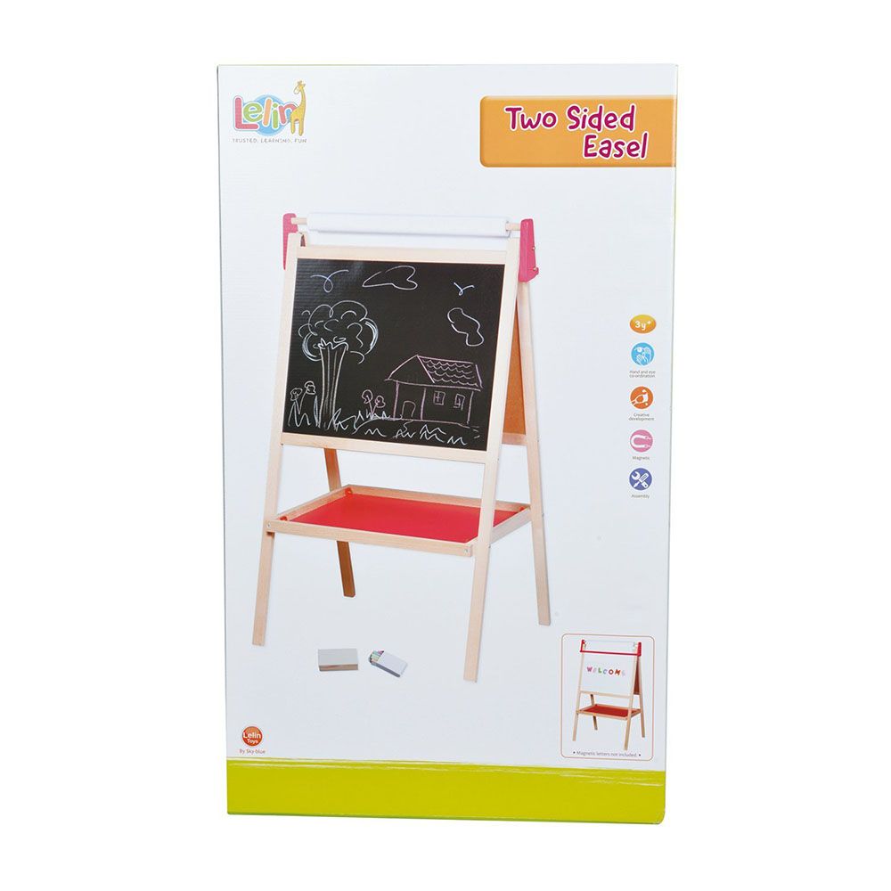 Двустранна дъска за писане, с руло хартия