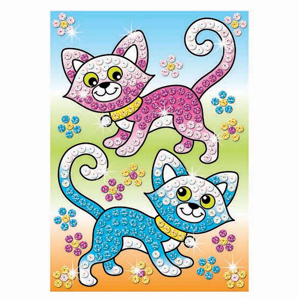 Изкуство с пайети, Котета