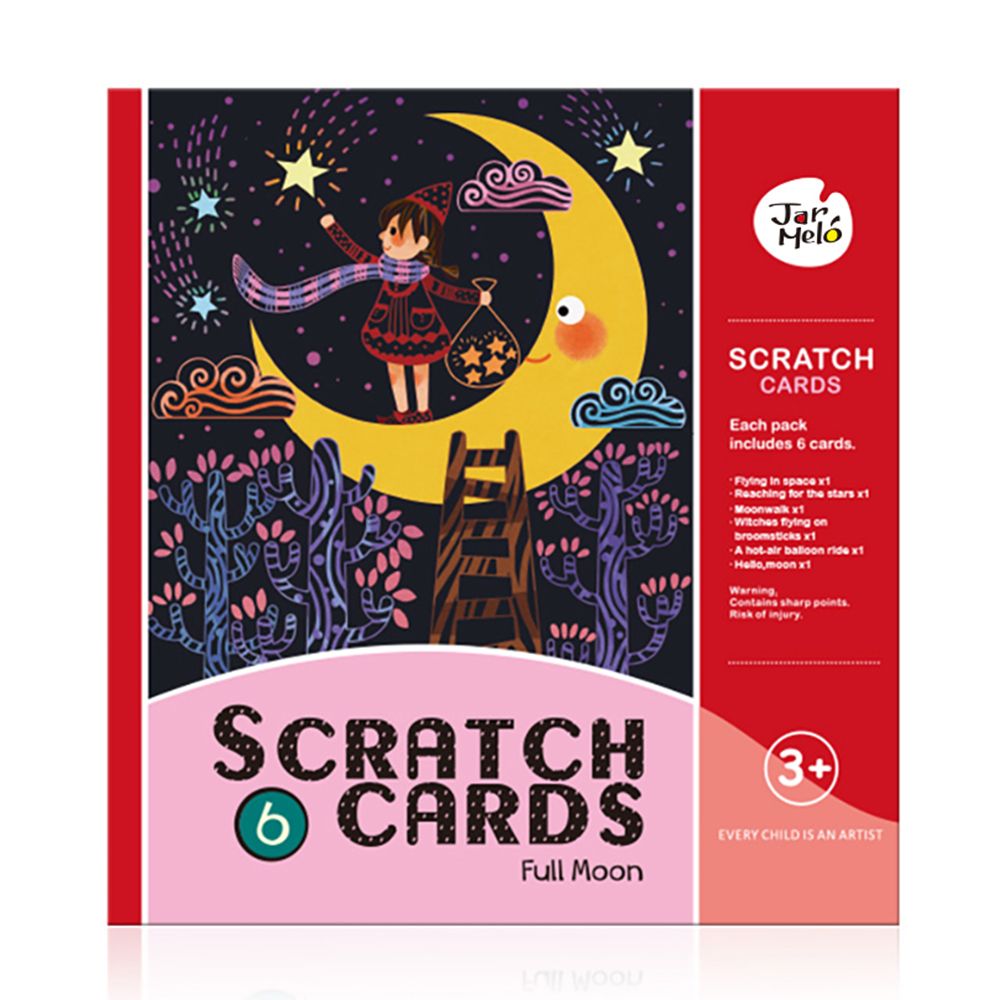 Jarmelo, Скреч картини, Разходка до луната