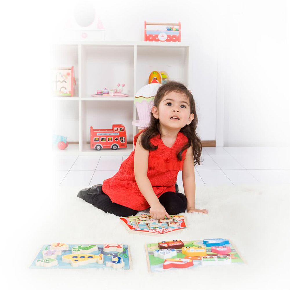 Дървена игра за моторика, Цирк