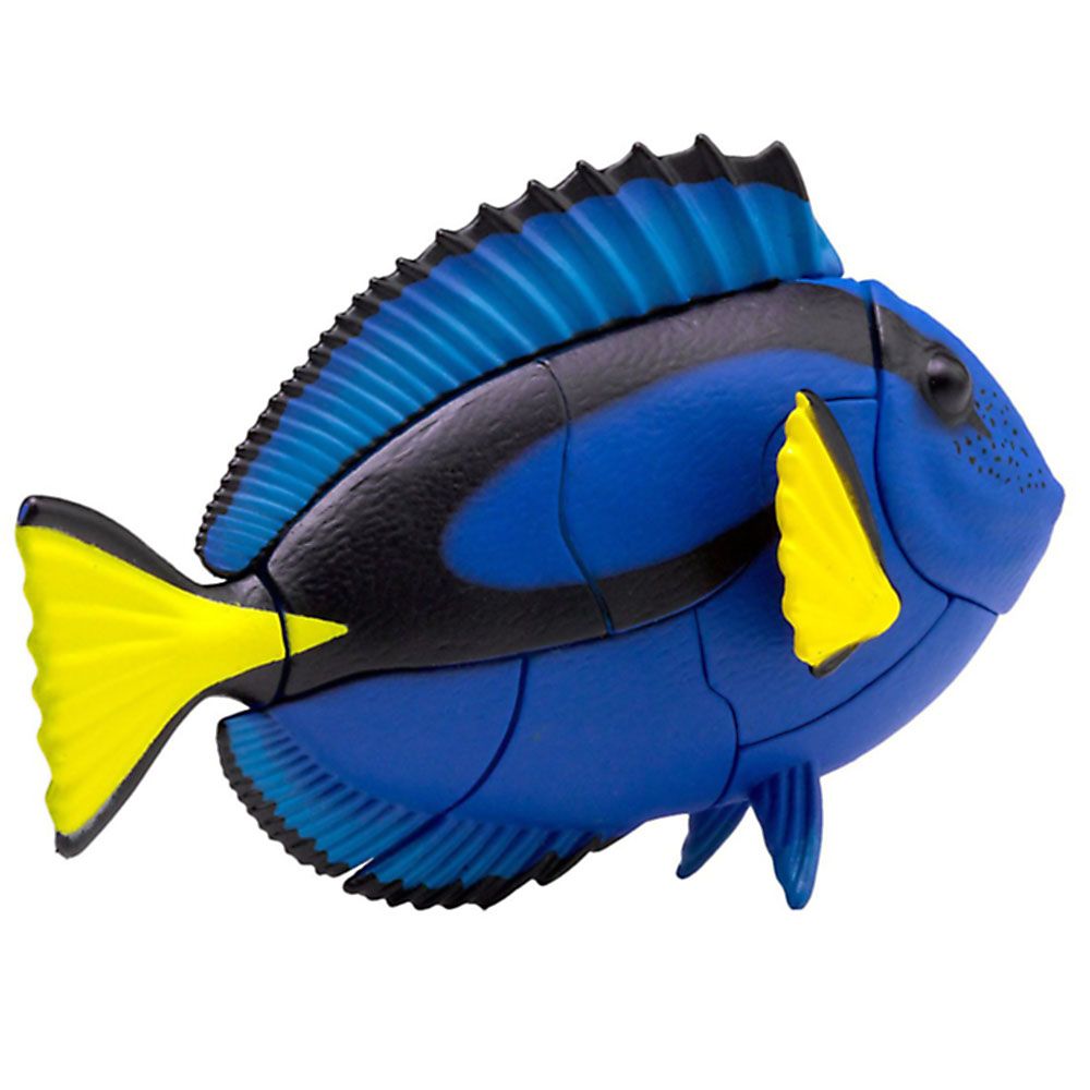 3D пъзел, Риба, Син танг, 14 части