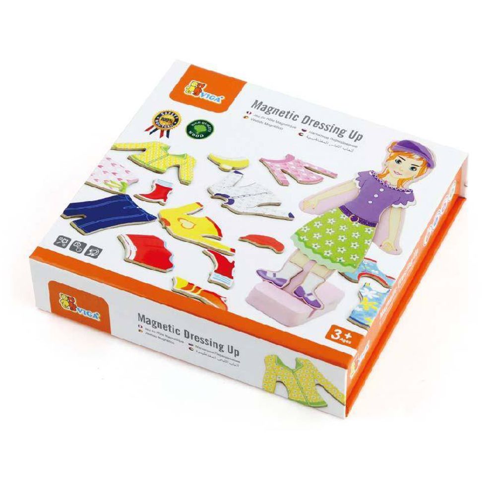 Магнитна игра, Облечи момичето