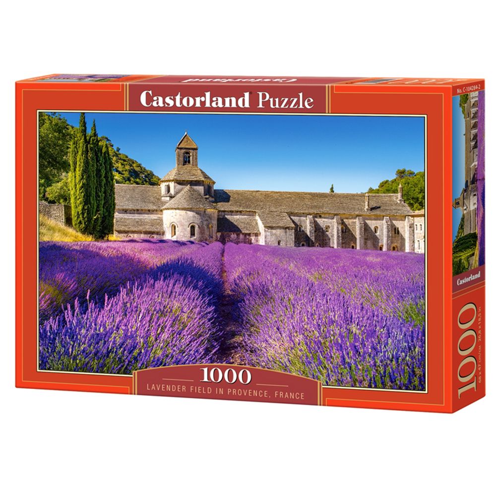 Castorland, Лавандулови полета в Прованс, Франция, пъзел 1000 части
