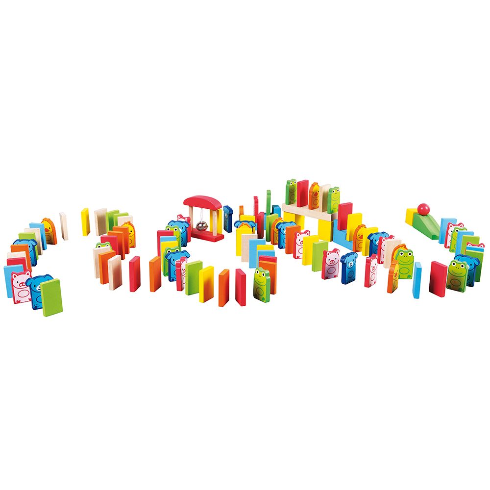 Lelin Toys, Домино, Рали, Животни, 110 части