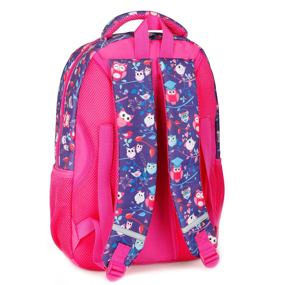 Ученическа раница с три отделения, Ученолюбиви бухалчета