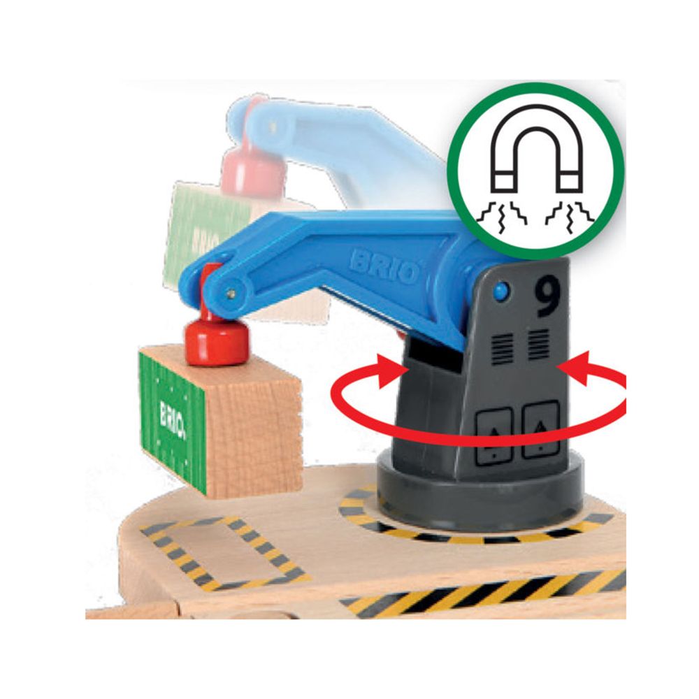 Kран с магнит