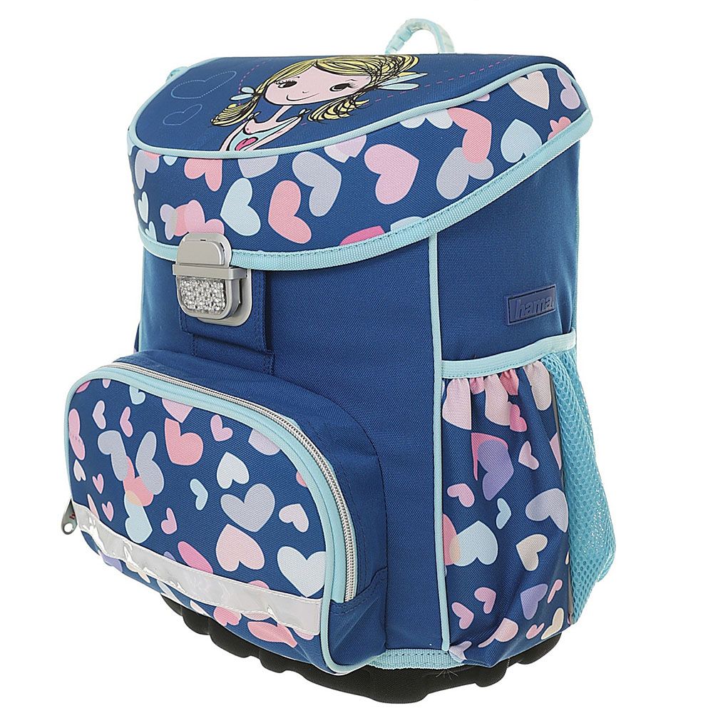 Ученическа раница за първи клас, Очарователно момиче