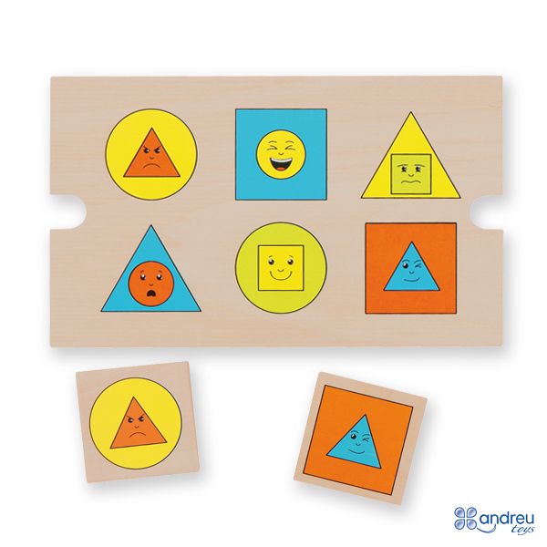 Форми, цветове и емоции, игра асоциации