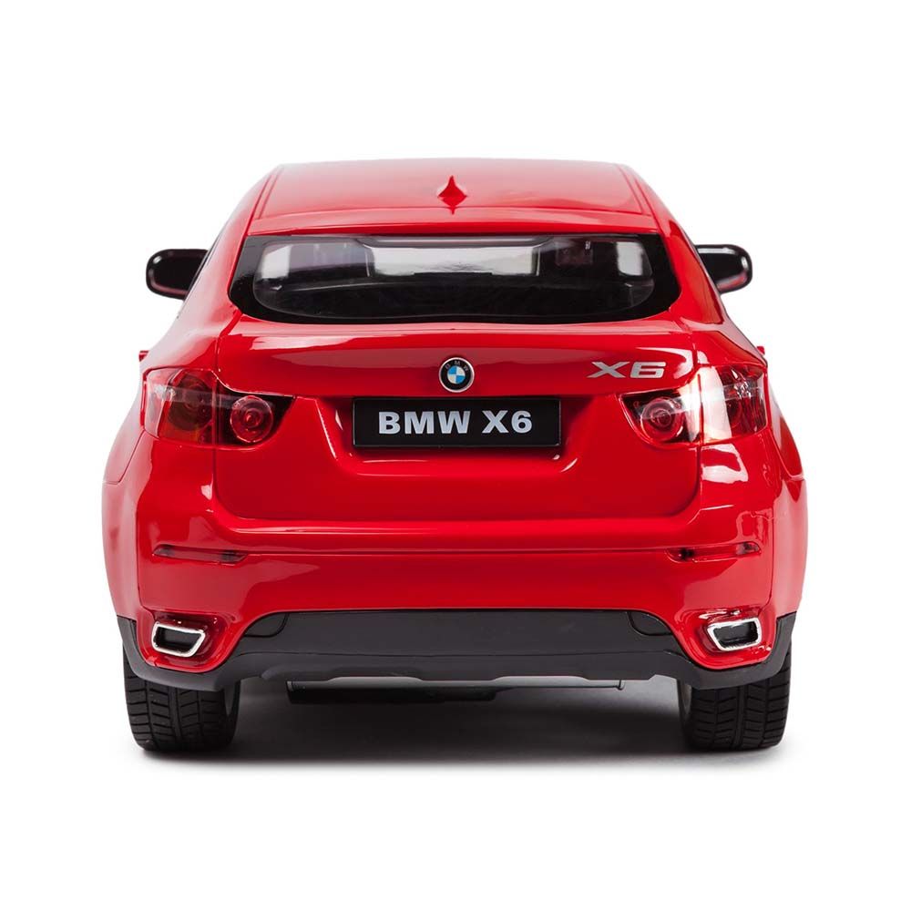 Джип с радио контрол, BMW X6 1:14, червена