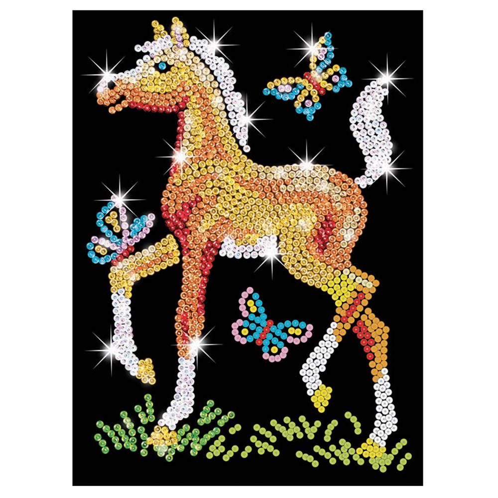 KSG Crafts 0 Изкуство с пайети - голям размер "Конче"