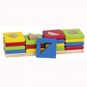 Дървена низанка, 4 трудности, Форми и цветове