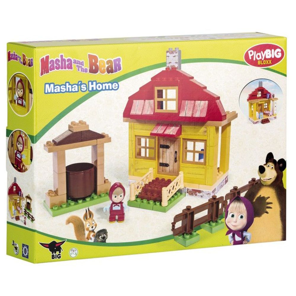 PlayBig Bloxx, Конструктор, Къщата на Маша, 95 части, Simba
