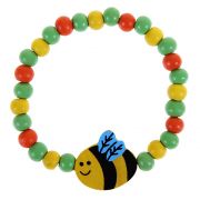 Гривна с дървени мъниста, Пчеличка